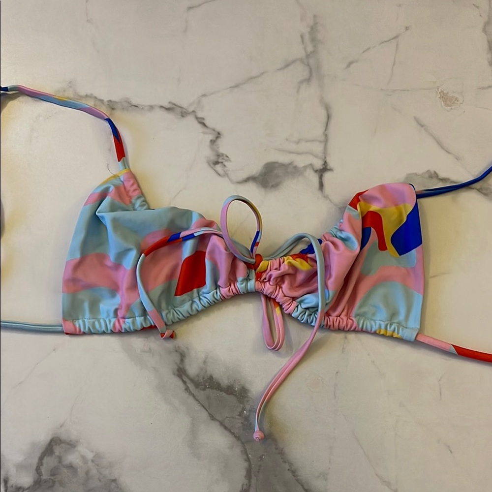 Colorful Abstract Bikini Set - Picture 2 of 4